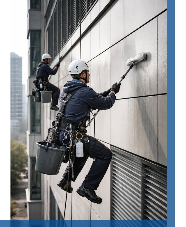 Мойка вентилируемого фасада в Абакане от 255 р. | ВЫСОТНИК-Бкн