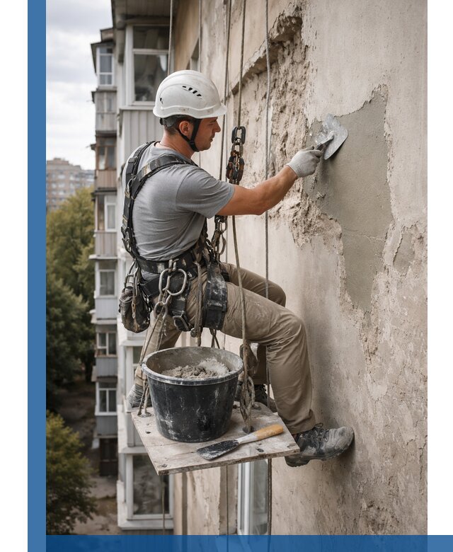 Восстановление фасадной штукатурки в Абакане с гарантией качества