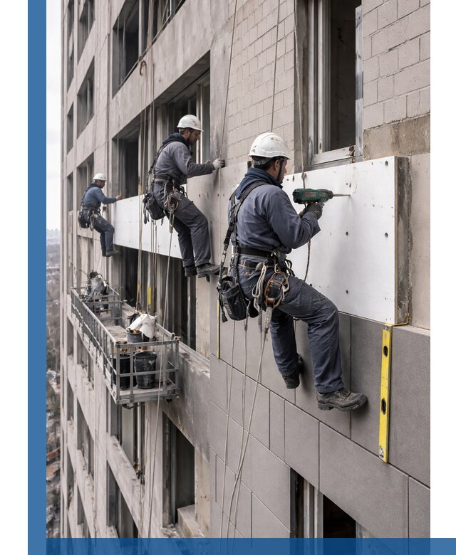 Монтаж фасадных термопанелей высокого качества в Абакане