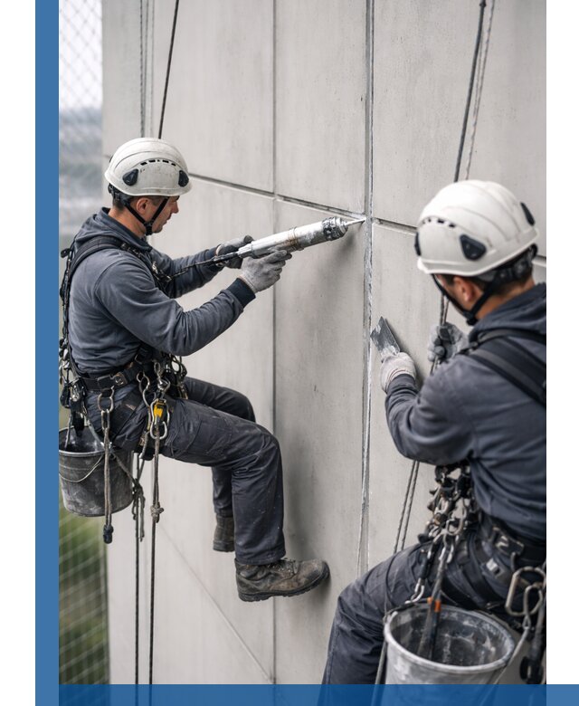 Первичная герметизация швов фасадов и кровель в Абакане