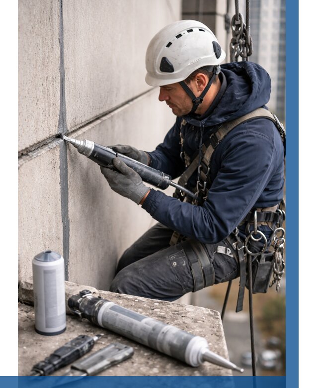 Вторичная герметизация швов в Абакане от 460 р. | ВЫСОТНИК-Бкн