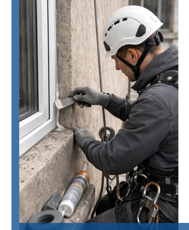 Герметизация монтажных швов окон в Абакане с гарантией качества