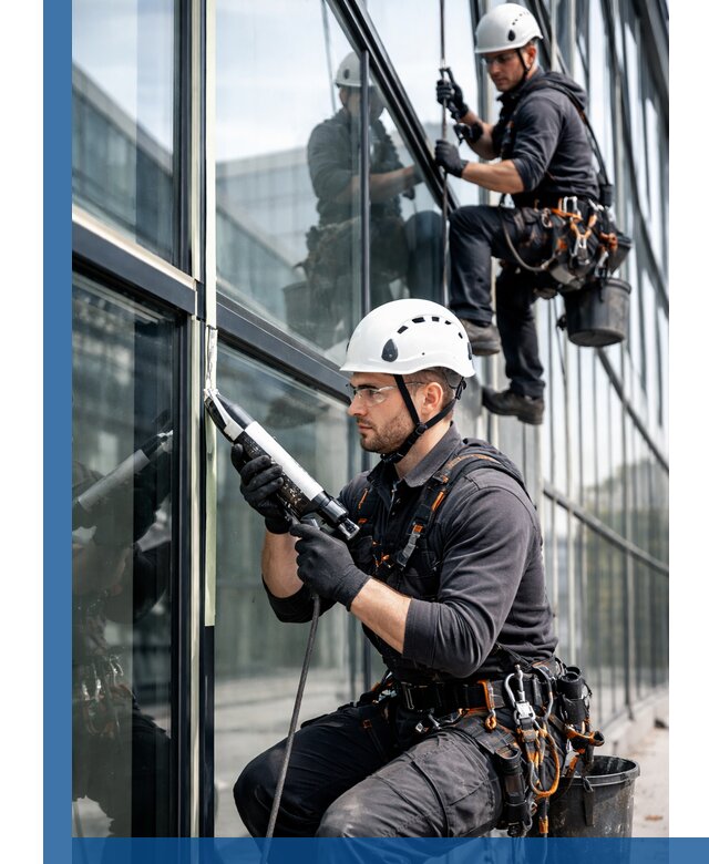 Герметизация витражных швов в Абакане для зданий и фасадов