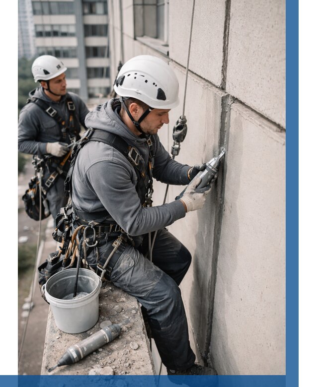 Ремонт деформационных швов здания в Абакане от 1022 р. | ВЫСОТНИК-Бкн