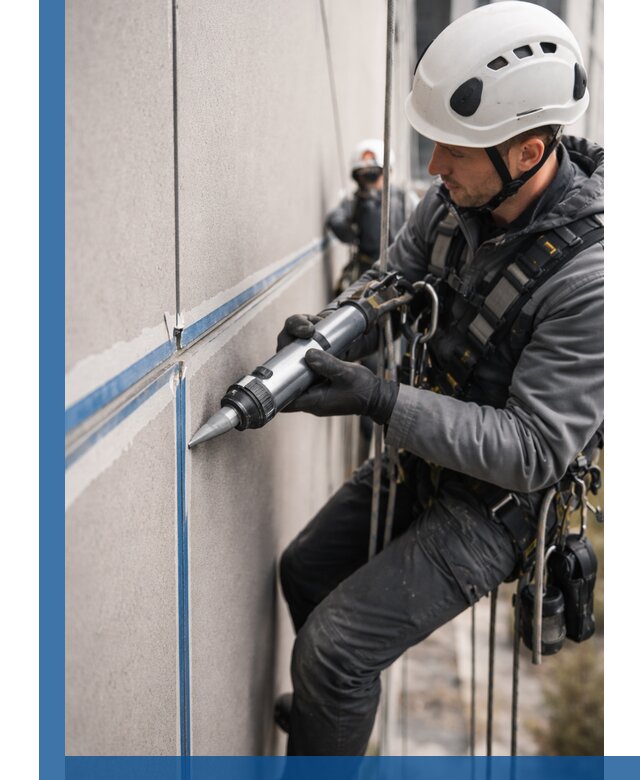 Герметизация стыков фасадных панелей в Абакане качественно и быстро