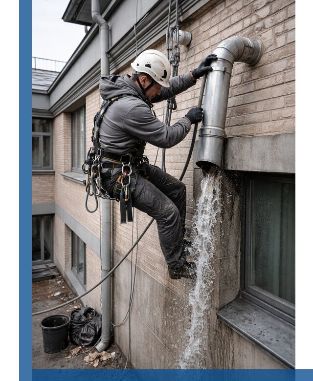 Профессиональная прочистка водосточных труб в Абакане с гарантией