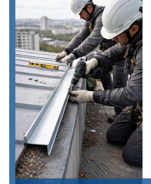 Монтаж капельника на кровле в Абакане с гарантией качества