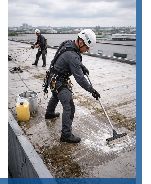 Очистка крыши по графику в Абакане от 7661 р. | ВЫСОТНИК-Бкн