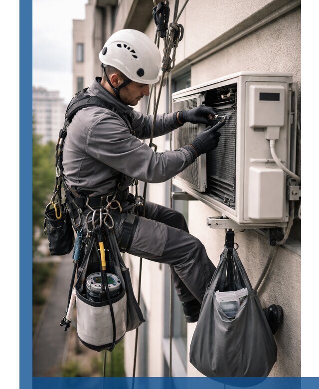 Обслуживание внешнего блока кондиционера в Абакане профессионально