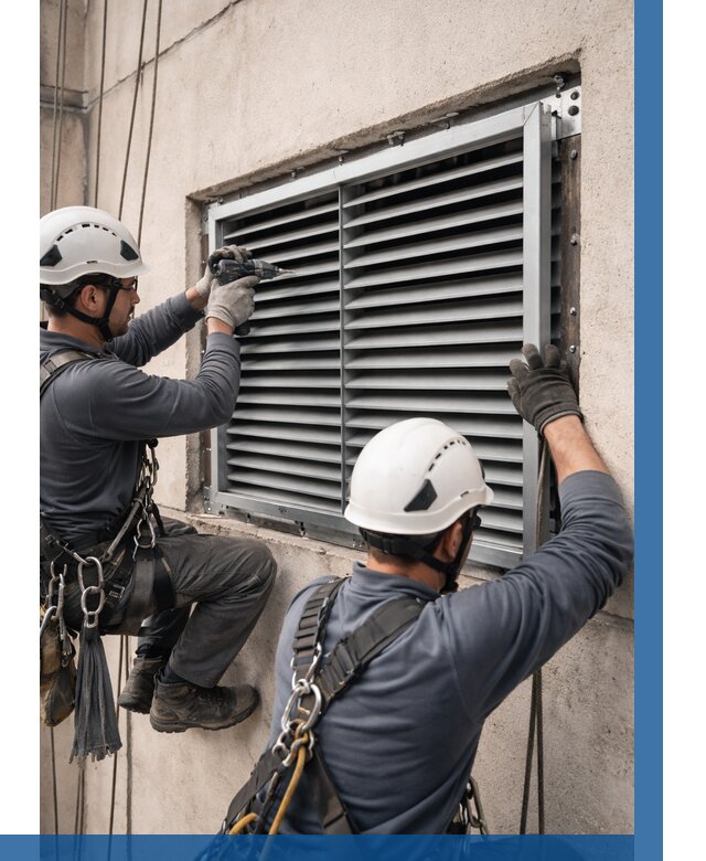 Монтаж вентиляционных решеток в Абакане от 4597 р. | ВЫСОТНИК-Бкн