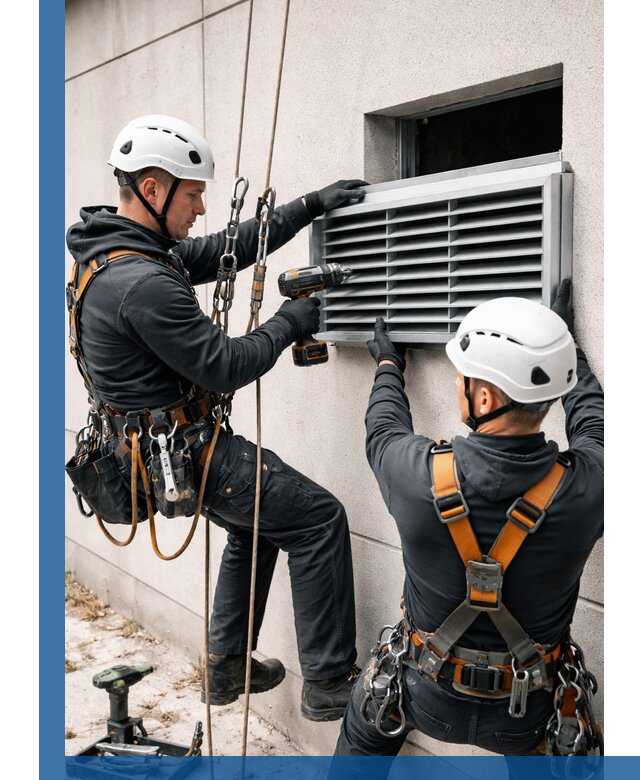 Монтаж вентиляционных решеток в Абакане профессиональный сервис