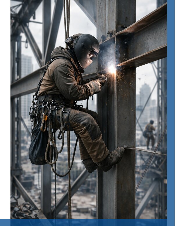 Высотные сварочные работы в Абакане от 3575 р. | ВЫСОТНИК-Бкн