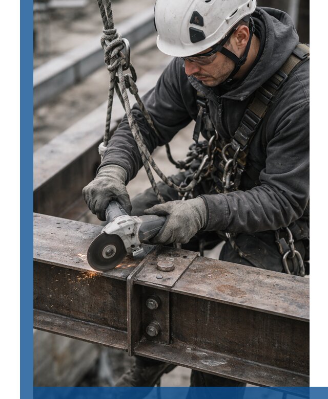 Резка металла на высоте в Абакане для зданий и конструкций