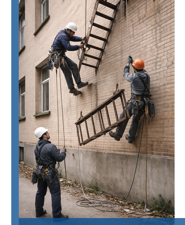 Демонтаж пожарной лестницы в Абакане быстро и безопасно