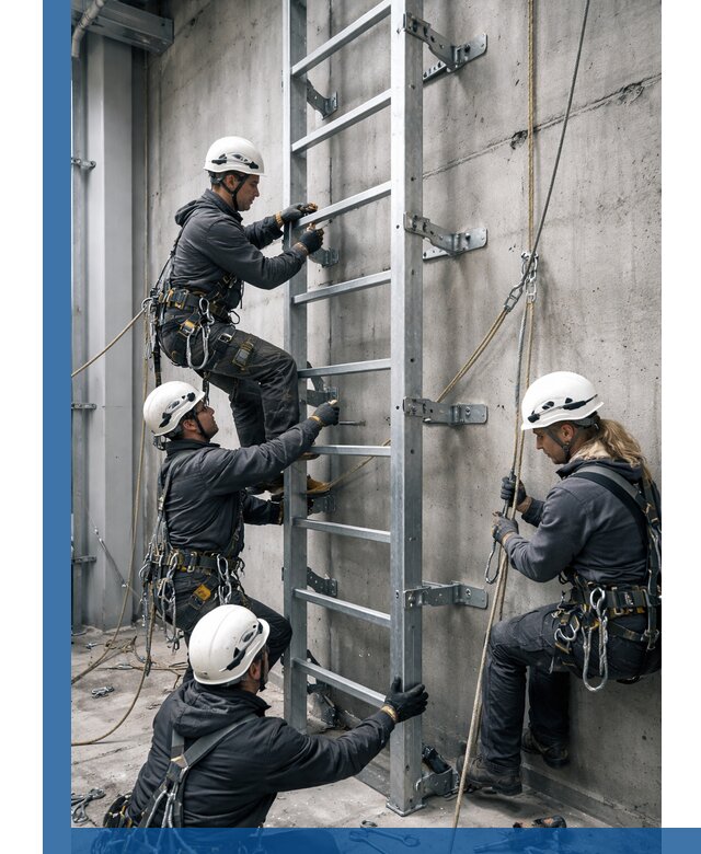 Монтаж металлических лестниц в Абакане под ключ со гарантией