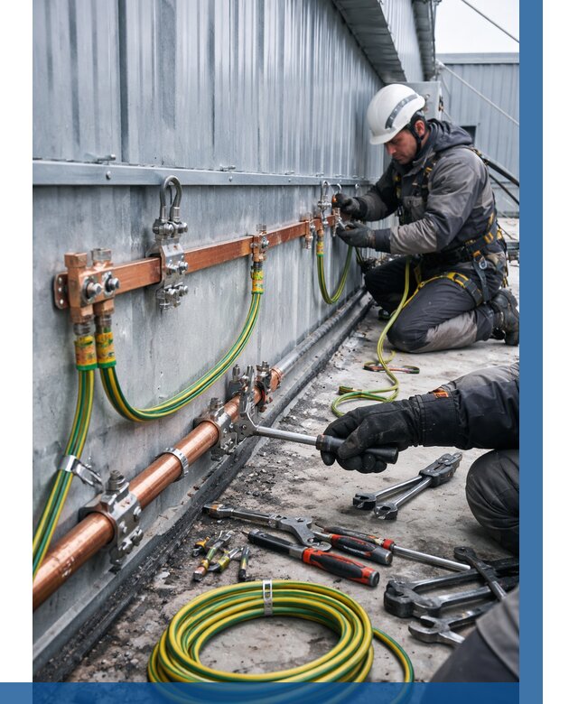 Монтаж заземления здания в Абакане от 25538 р. | ВЫСОТНИК-Бкн