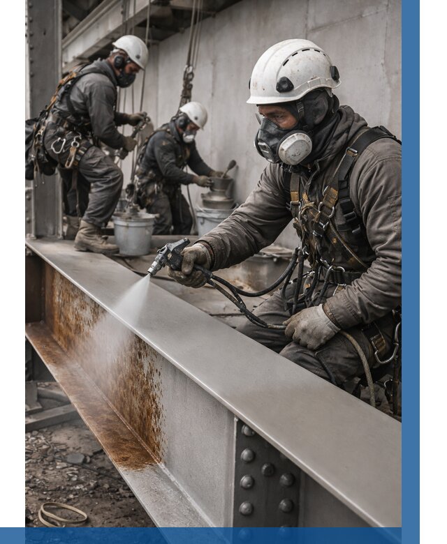 Антикоррозионная покраска металла в Абакане от 715 р. | ВЫСОТНИК-Бкн