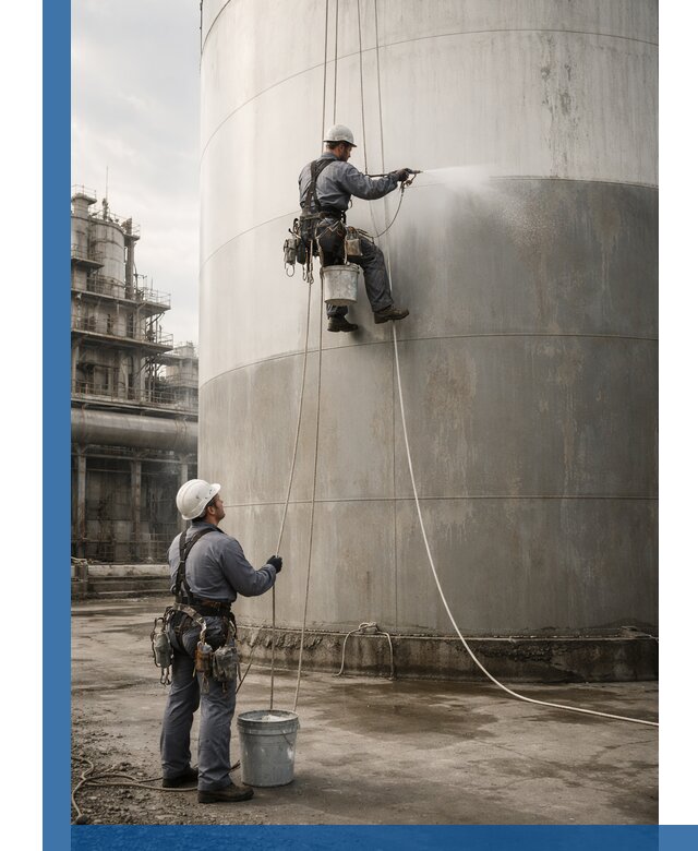 Покраска стальных резервуаров и емкостей в Абакане профессионально