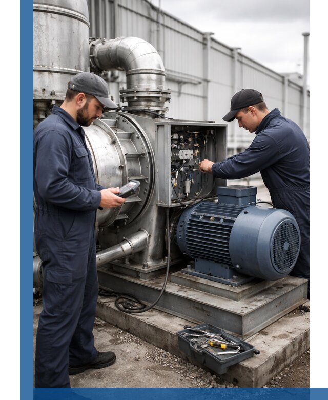 Техническое обслуживание промышленного оборудования в Абакане