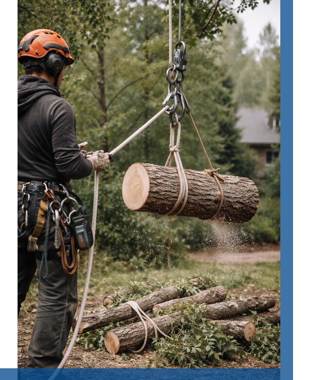 Валка деревьев частями в Абакане от 7661 р. | ВЫСОТНИК-Бкн