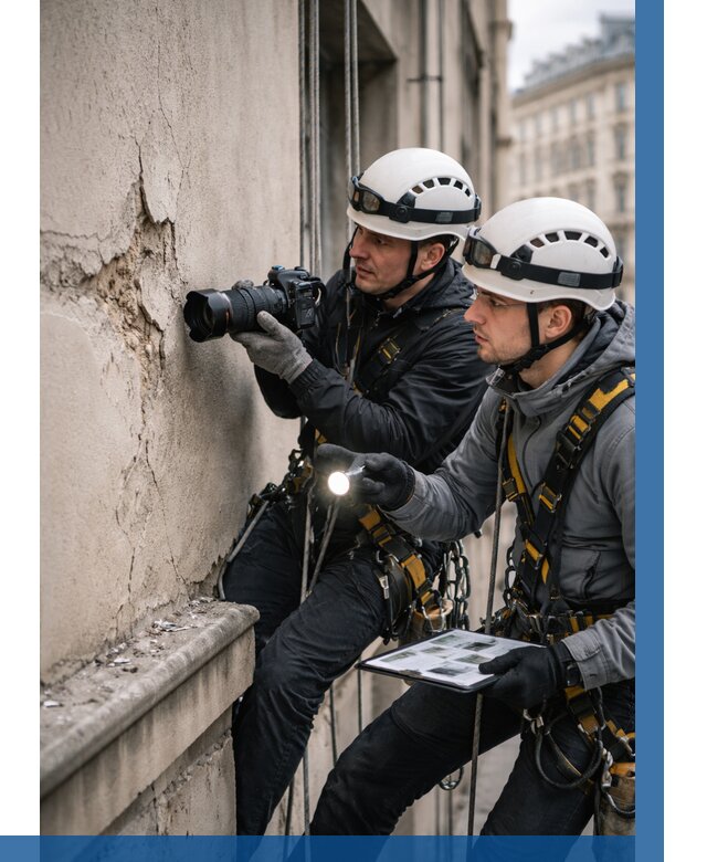 Фотофиксация дефектов фасада в Абакане от 4597 р. | ВЫСОТНИК-Бкн