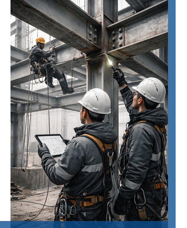 Обследование металлоконструкций в Абакане от 5618 р. | ВЫСОТНИК-Бкн