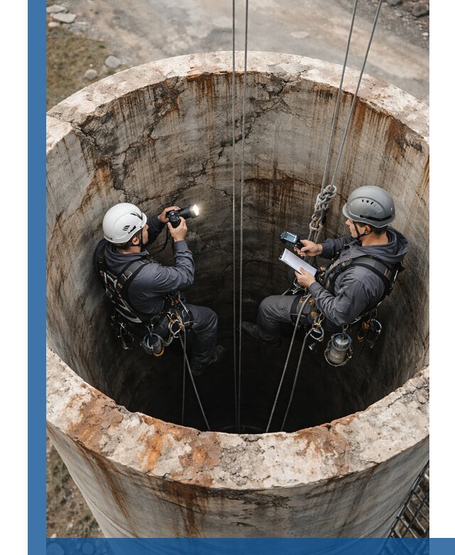 Обследование дымовой трубы: диагностика и оценка состояния в Абакане